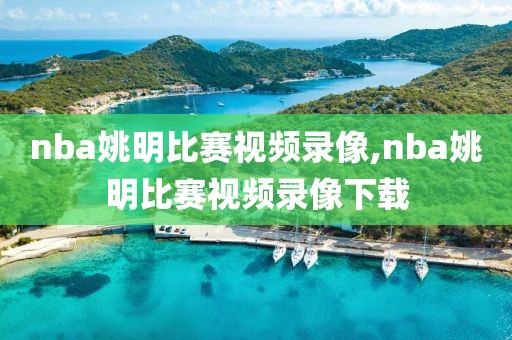 nba姚明比赛视频录像,nba姚明比赛视频录像下载