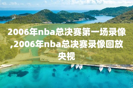 2006年nba总决赛第一场录像,2006年nba总决赛录像回放央视
