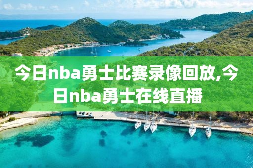 今日nba勇士比赛录像回放,今日nba勇士在线直播