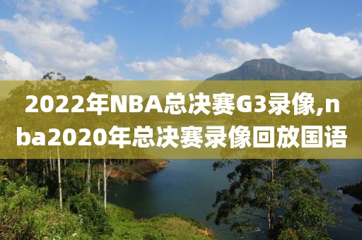 2022年NBA总决赛G3录像,nba2020年总决赛录像回放国语