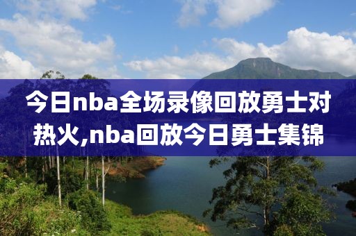 今日nba全场录像回放勇士对热火,nba回放今日勇士集锦