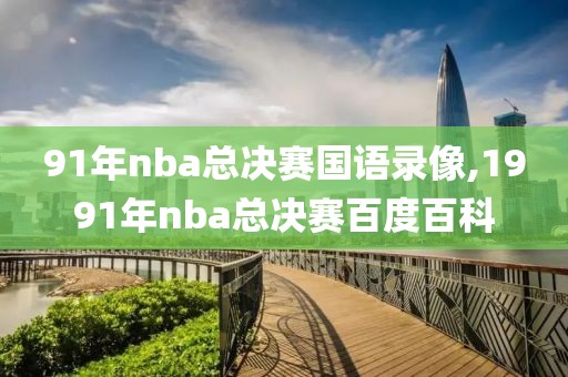 91年nba总决赛国语录像,1991年nba总决赛百度百科